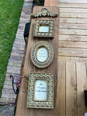 Beautiful Hanging Wall Frame For 3 Pictures Size 2 X 3 - The Unique Collection